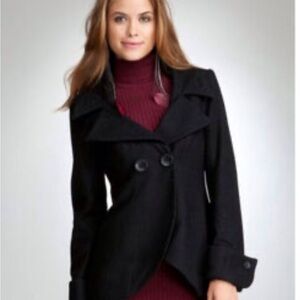 bebe Black Pea Coat size x small